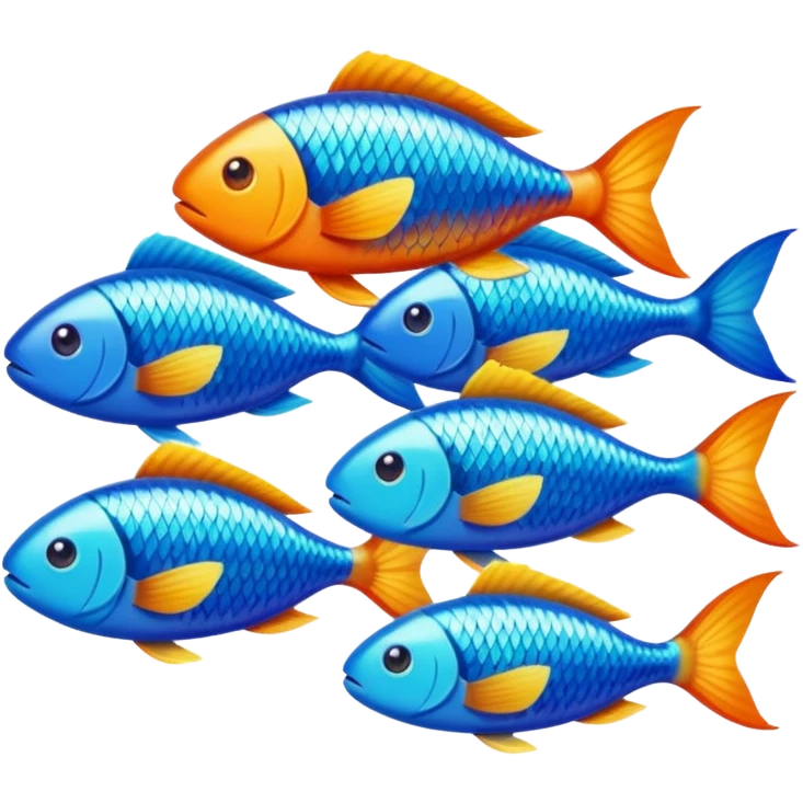 🐠🌊🌊 Life flowing freely emoji