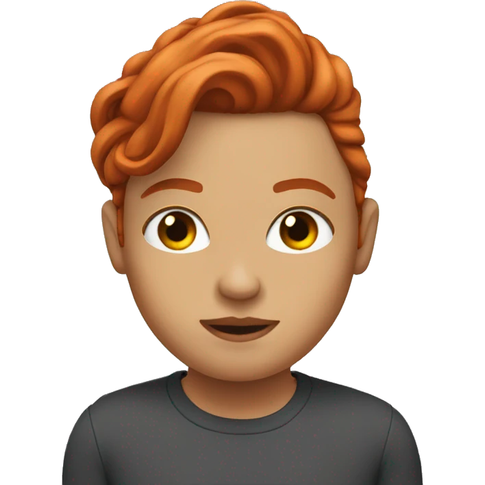 redhead baddie  emoji