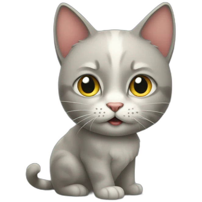 Cat play emoji