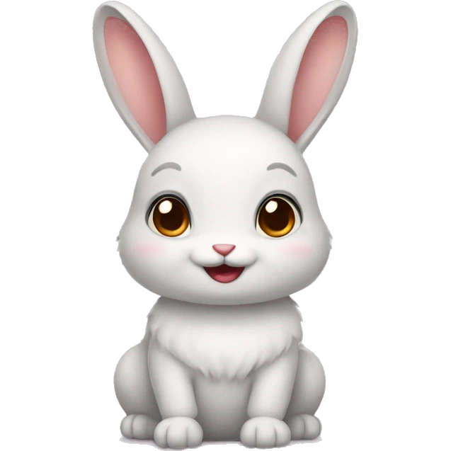 cute bunny emoji