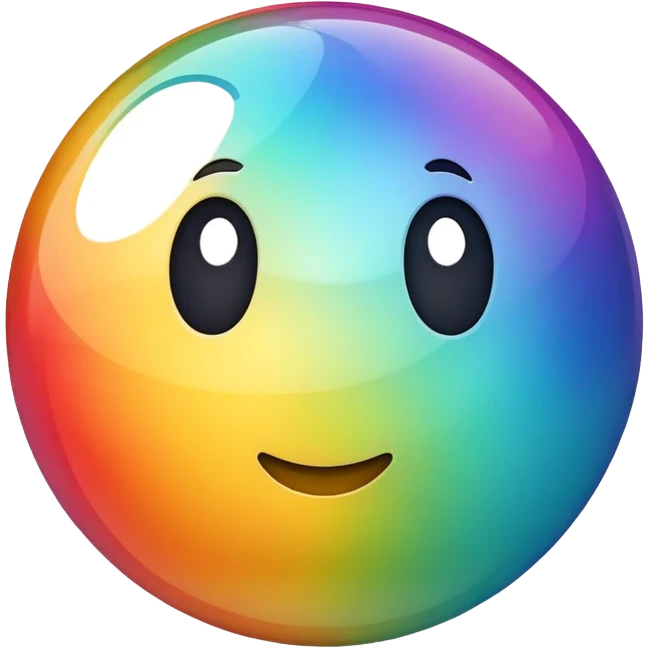 colorful ball emoji