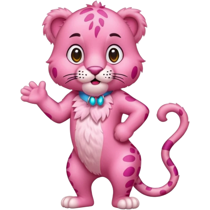 Pink panter emoji