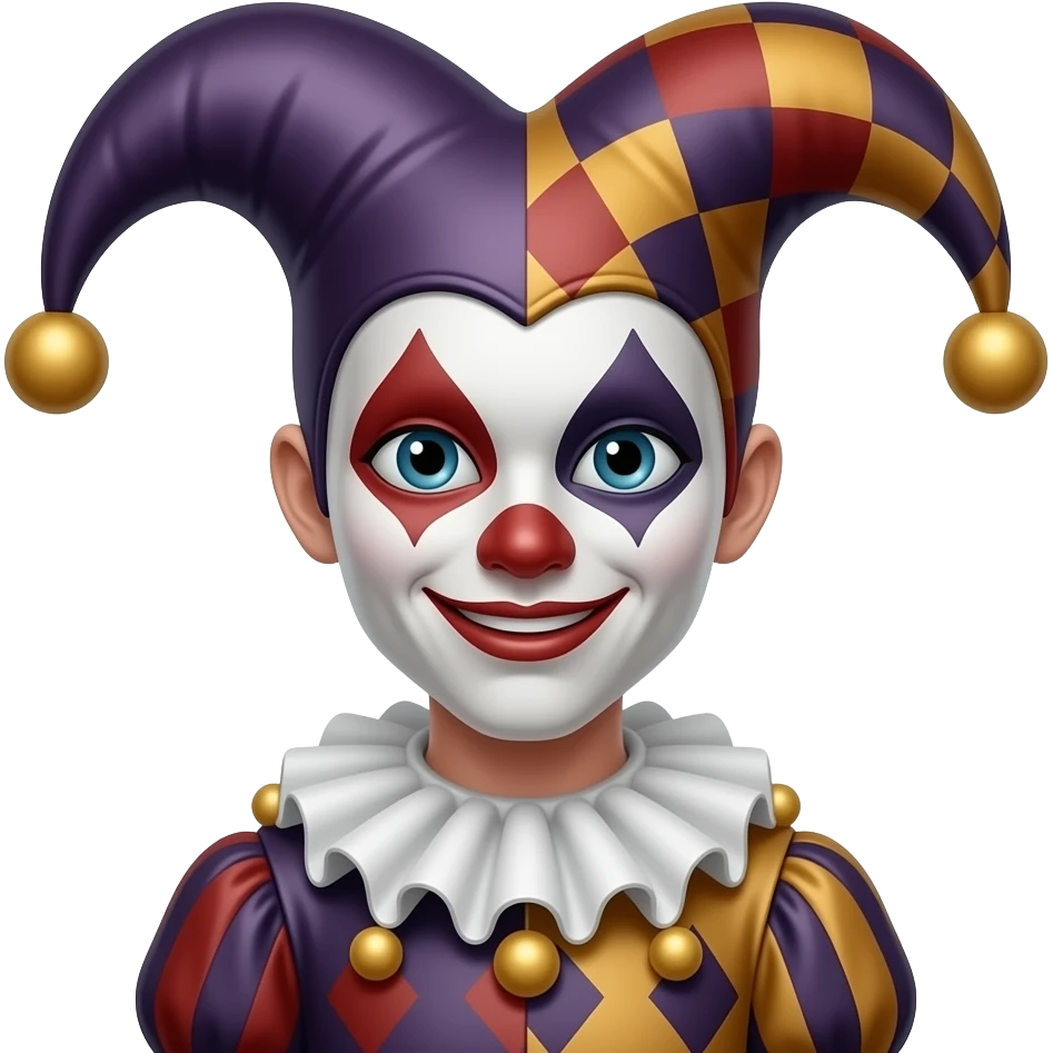 dark jester emoji