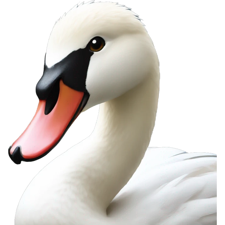 swans head emoji