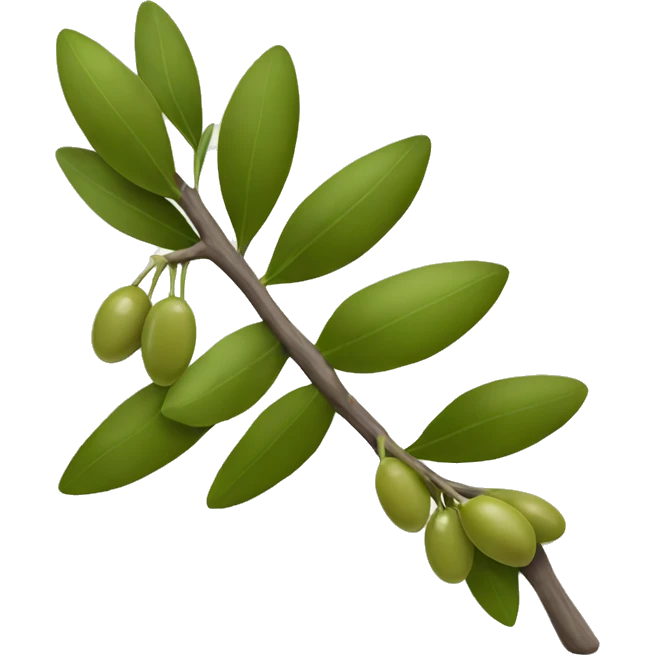 Olive branch emoji
