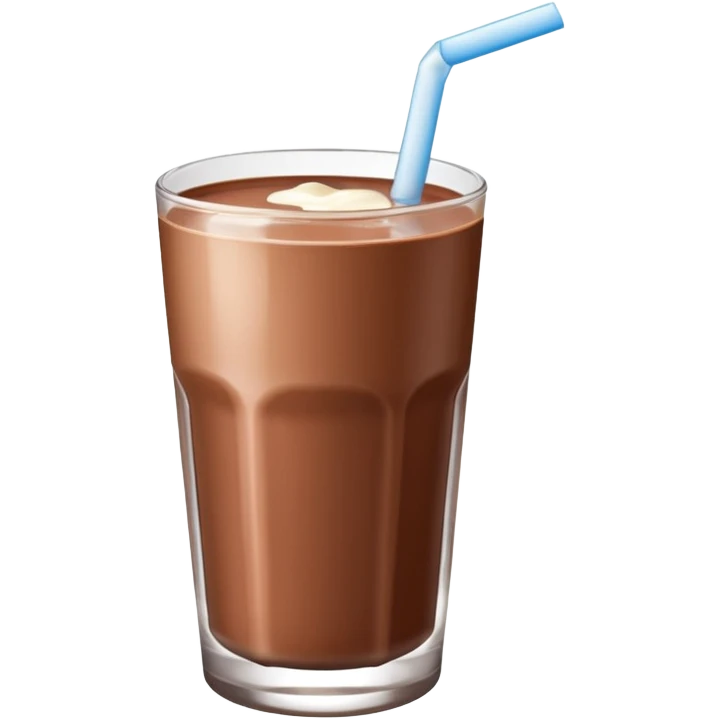 Chocolate milk emoji