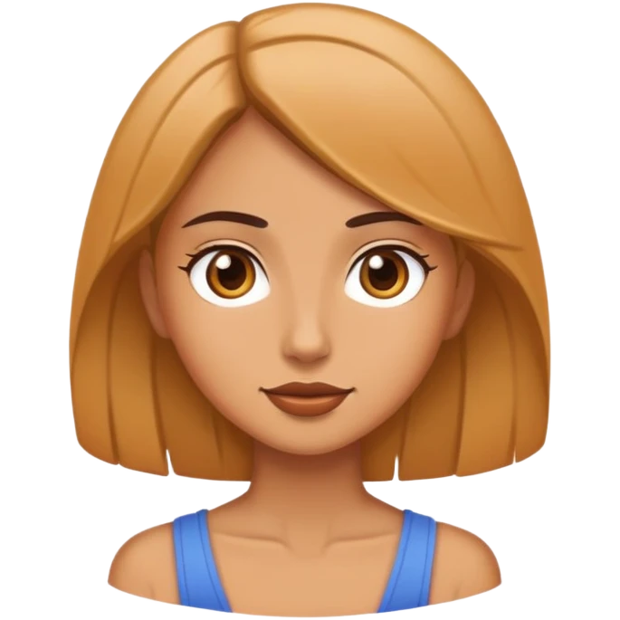 A tall girl emoji