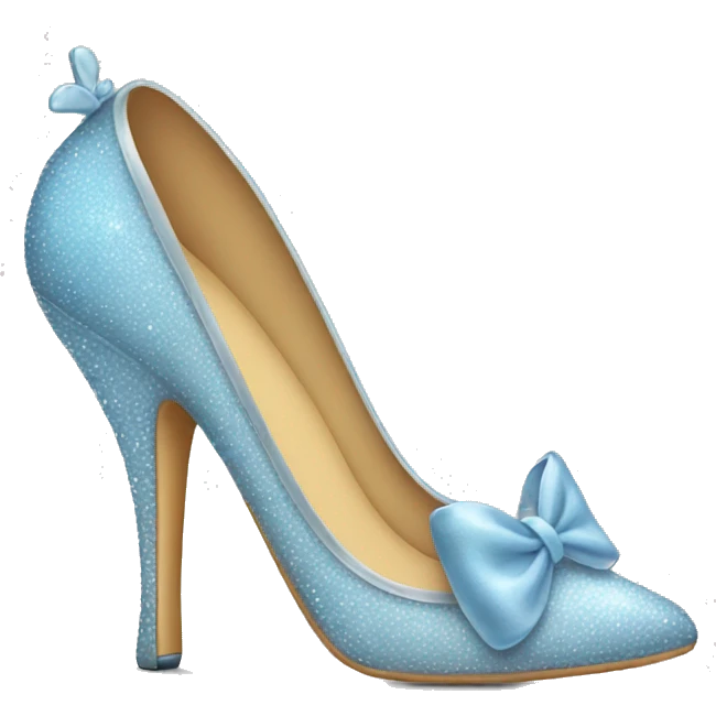 cinderella shoe emoji