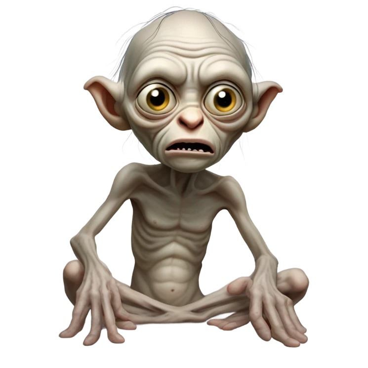 Gollum emoji