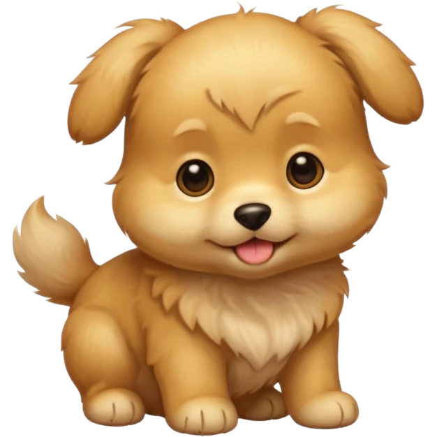 golden puppy emoji