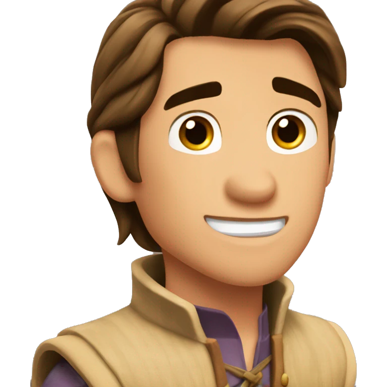 Flynn Rider from tangled emoji