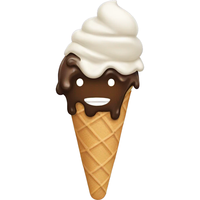 Ice scream emoji
