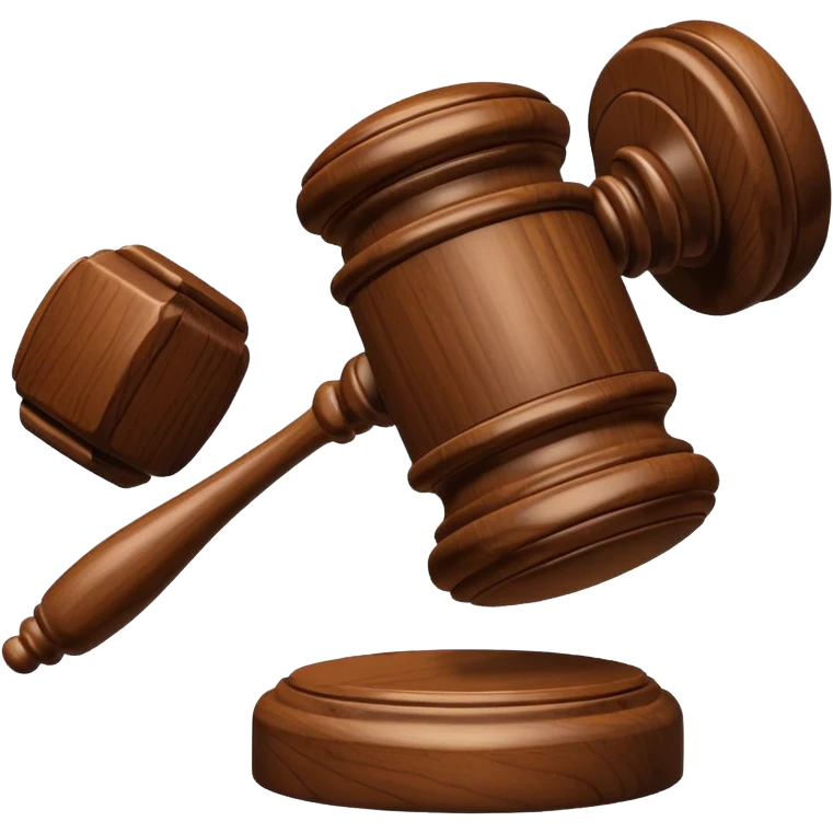 judges gavel emoji