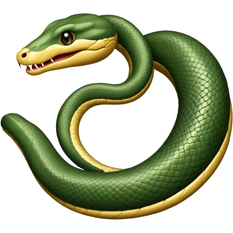 Ouroboros snake emoji