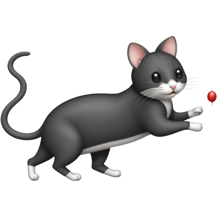 Cat into the mouse  emoji