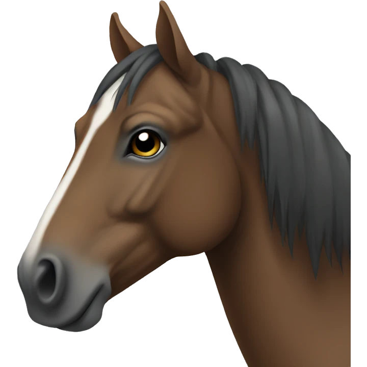 Horse with no eyes  emoji