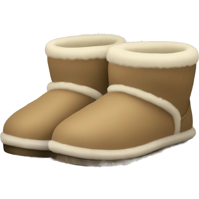 UGG slippers  emoji
