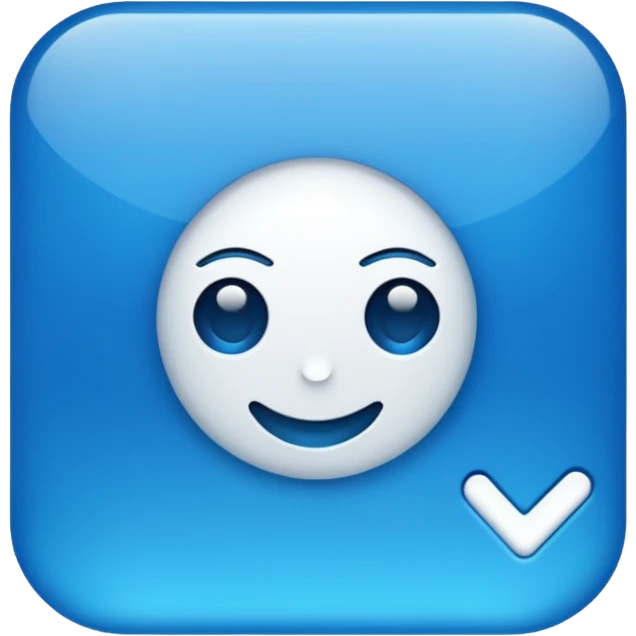 Instagram Blue Tik emoji