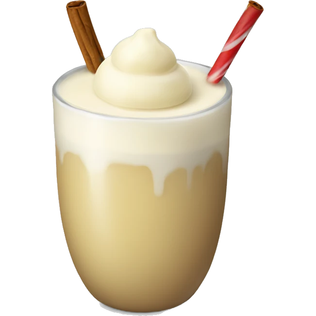 christmas eggnog emoji