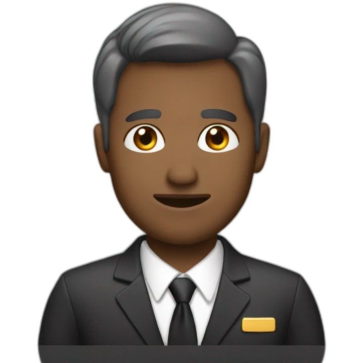 Admin man  emoji