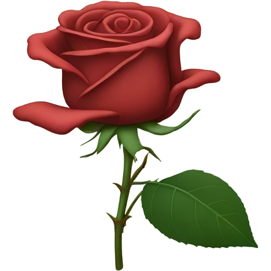 rose  simple emoji