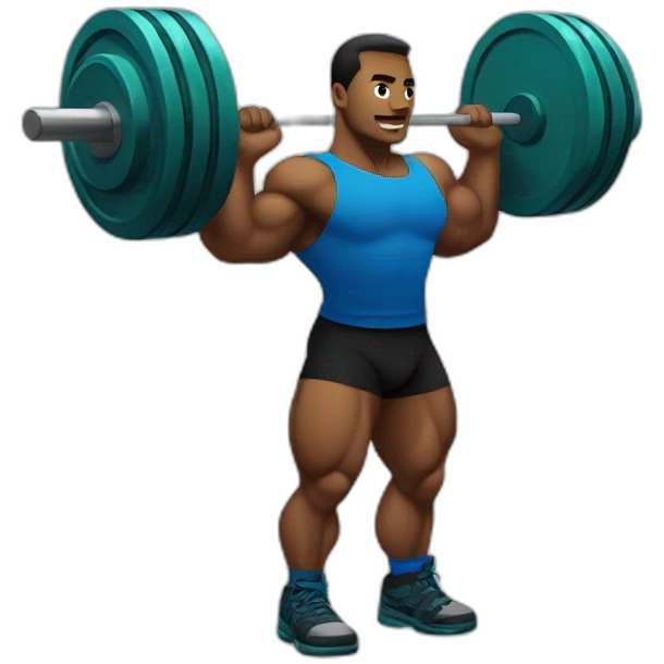 Strong powerlifter emoji