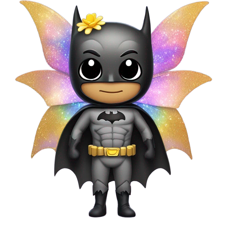 batman as a fairy emoji