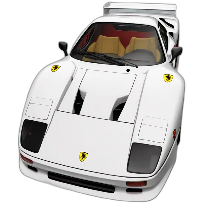 Ferrari f40 lm emoji