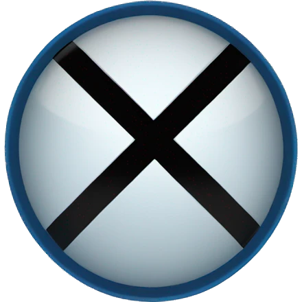 Blue check mark emoji