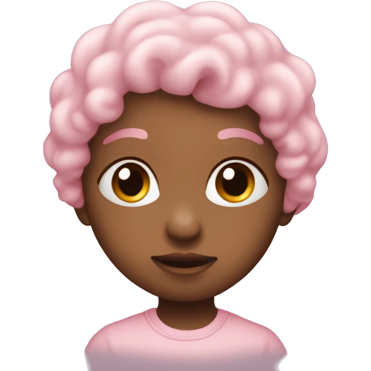 Light baby pink heart emoji