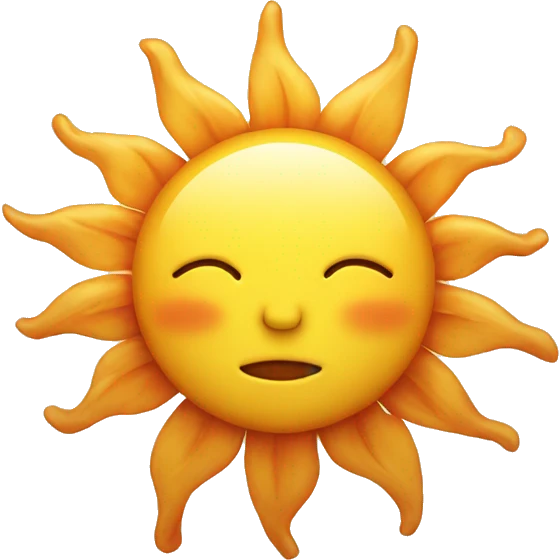 sun emoji