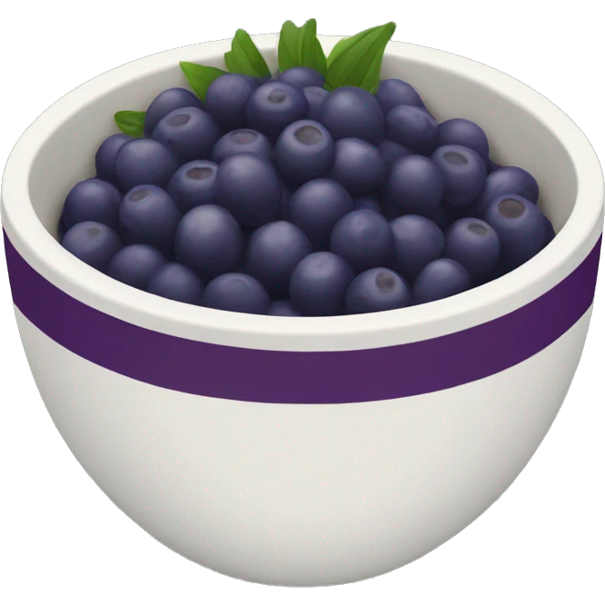 AÇAÍ bowl emoji