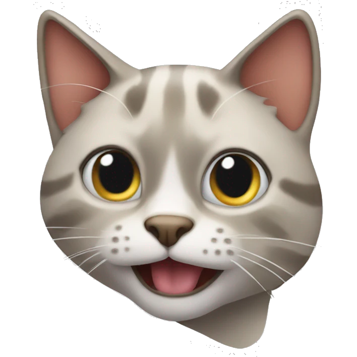 silly cat emoji
