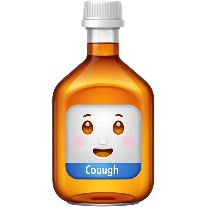 cough syrup emoji