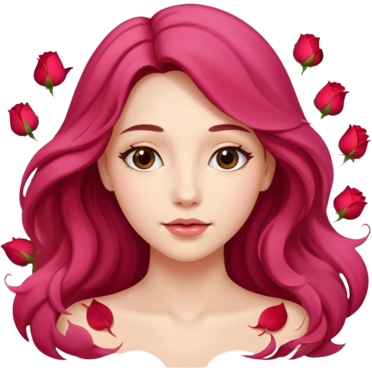 rose character emoji