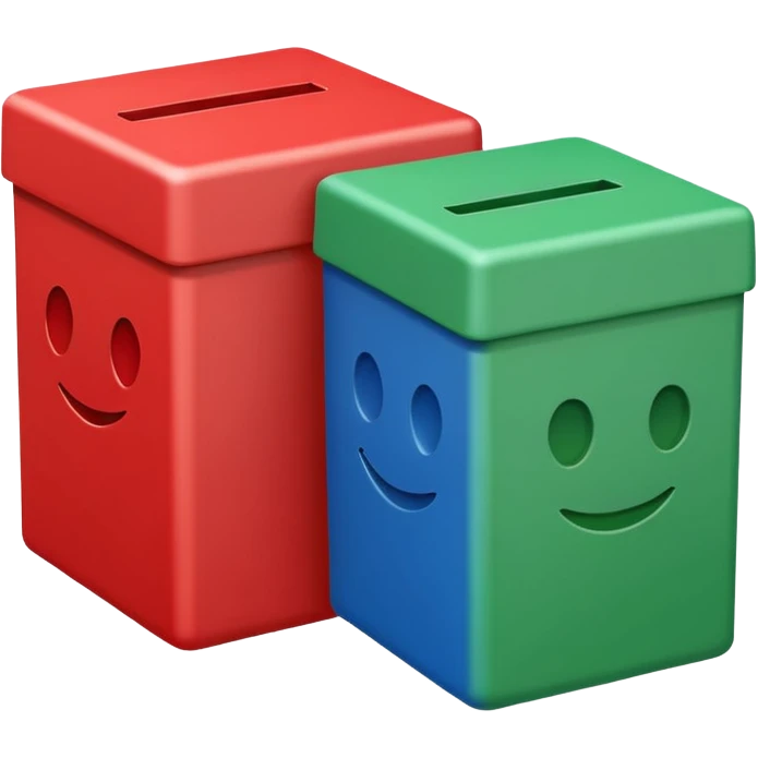emoji of three classicboxes emoji