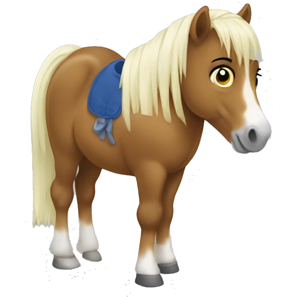 Poney qui vomie emoji