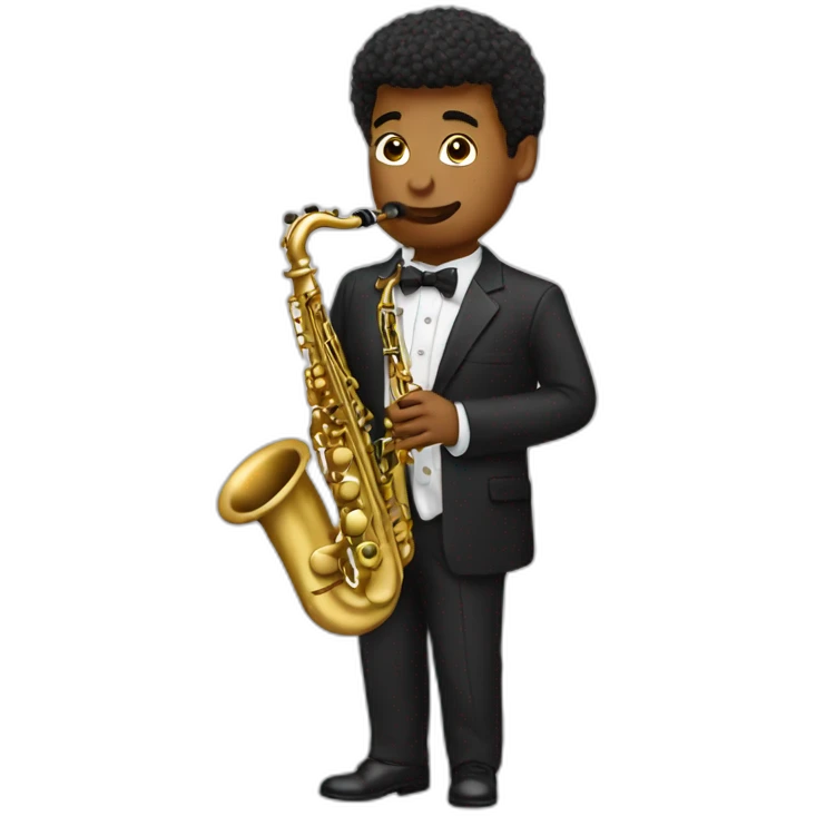 Saxofonista emoji
