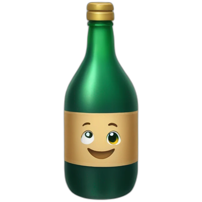 Botella emoji
