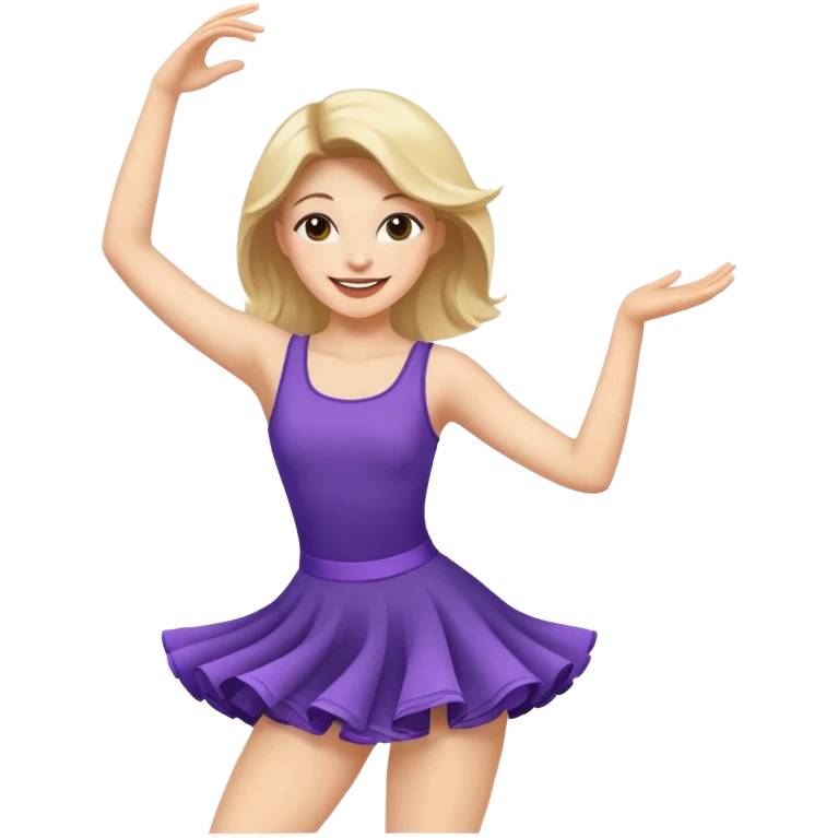 танцующая женщина emoji