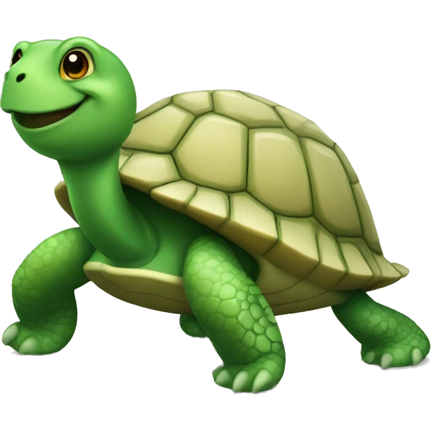 A cute little turtle with task list asking people to join the party. emoji
