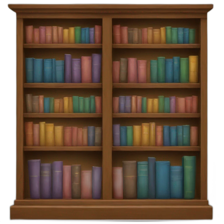 bookcase emoji