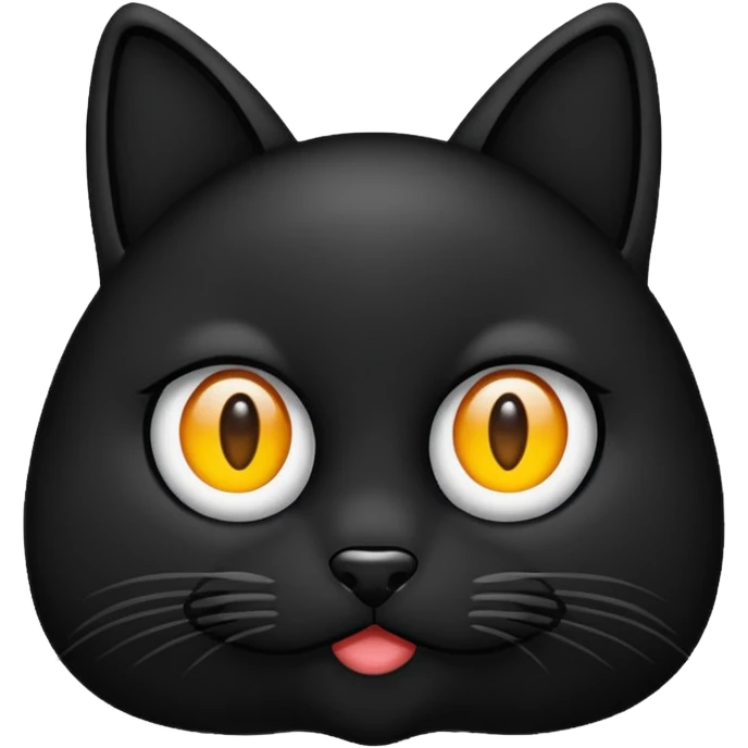 Gata negro emoji