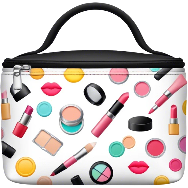 Bolsa con maquillaje  emoji