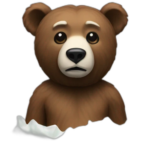 cocaine bear emoji