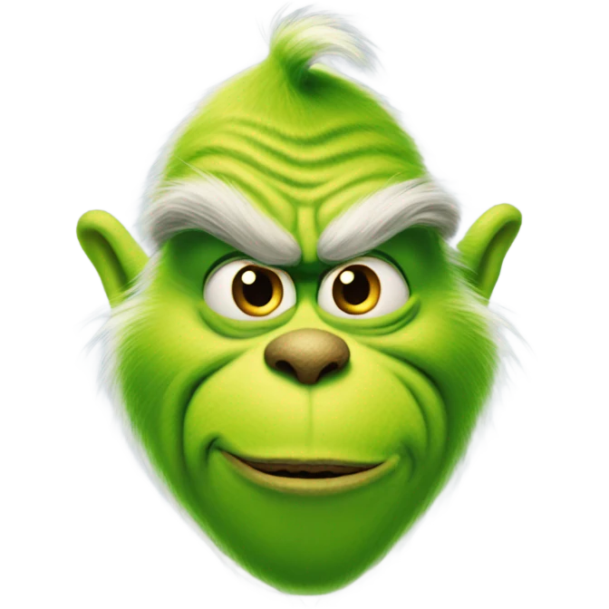 The original Grinch emoji