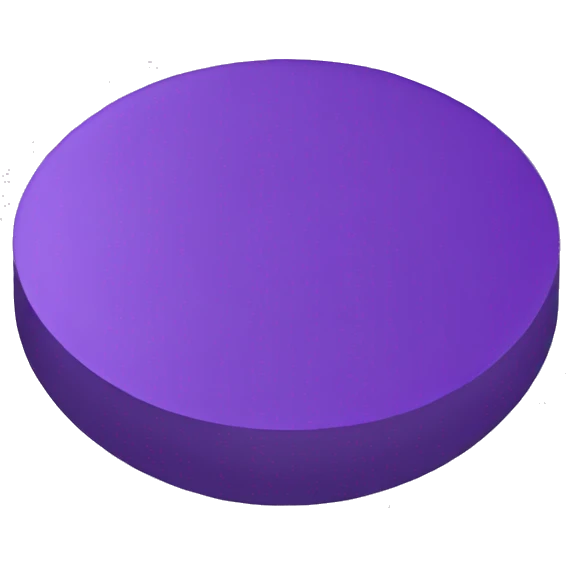 Purple chart emoji