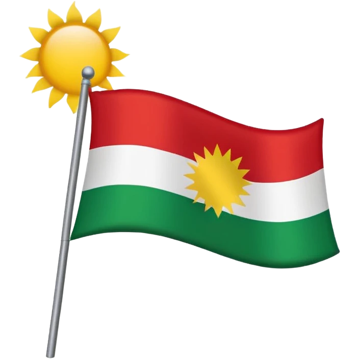 Kurdistan flag emoji