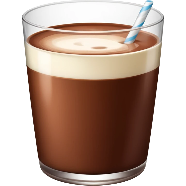 Chocolate milk emoji