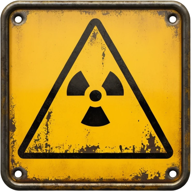 sulfuric acid, hazard sign emoji